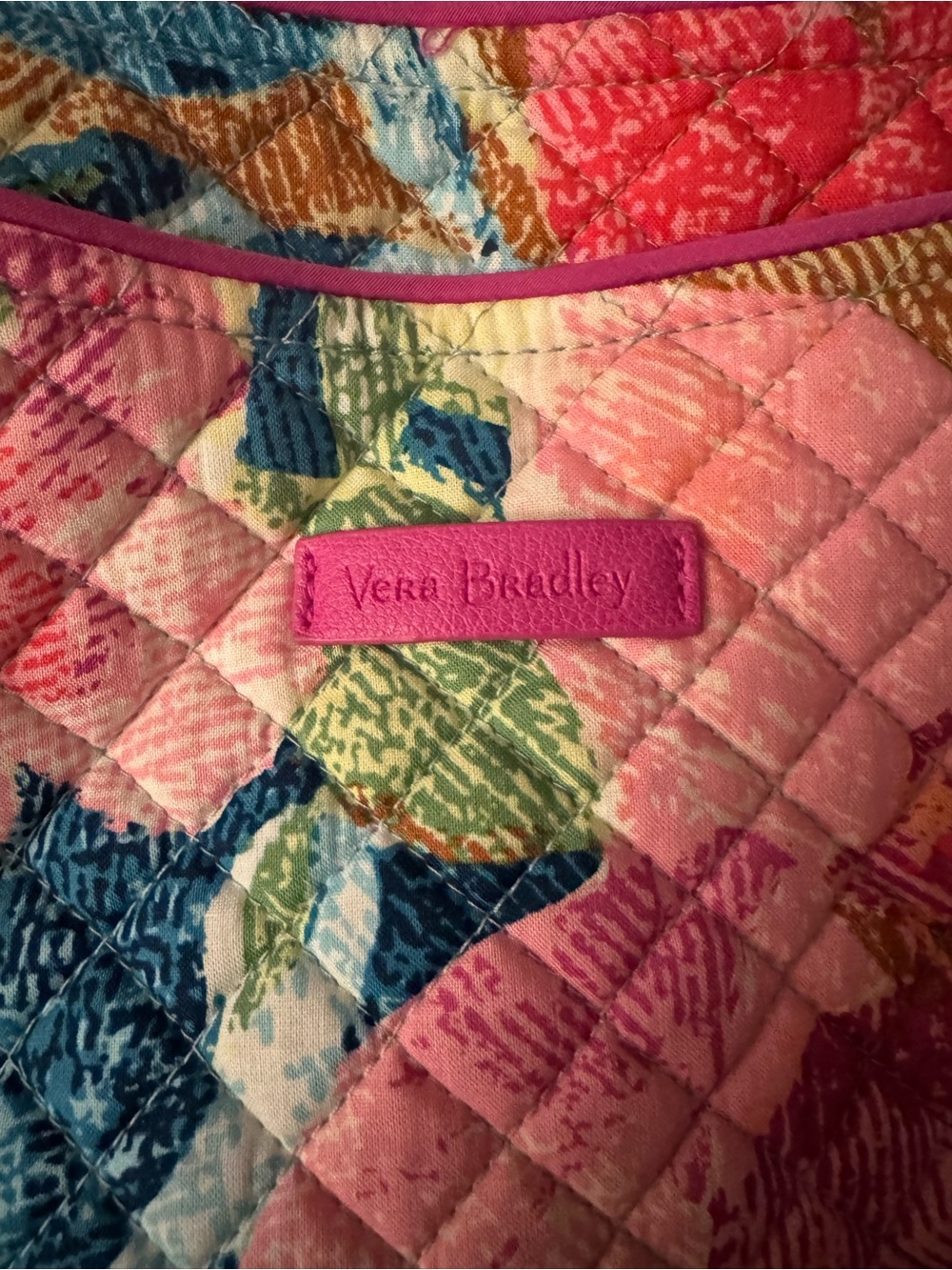 Vera Bradley Quilted Superbloom Glenna Tote - Multicolor NWT - Picture 3 of 13